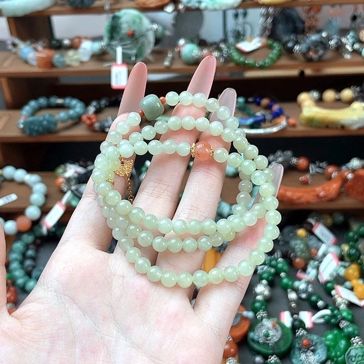 和田玉（糖玉）未镶嵌手链饰品