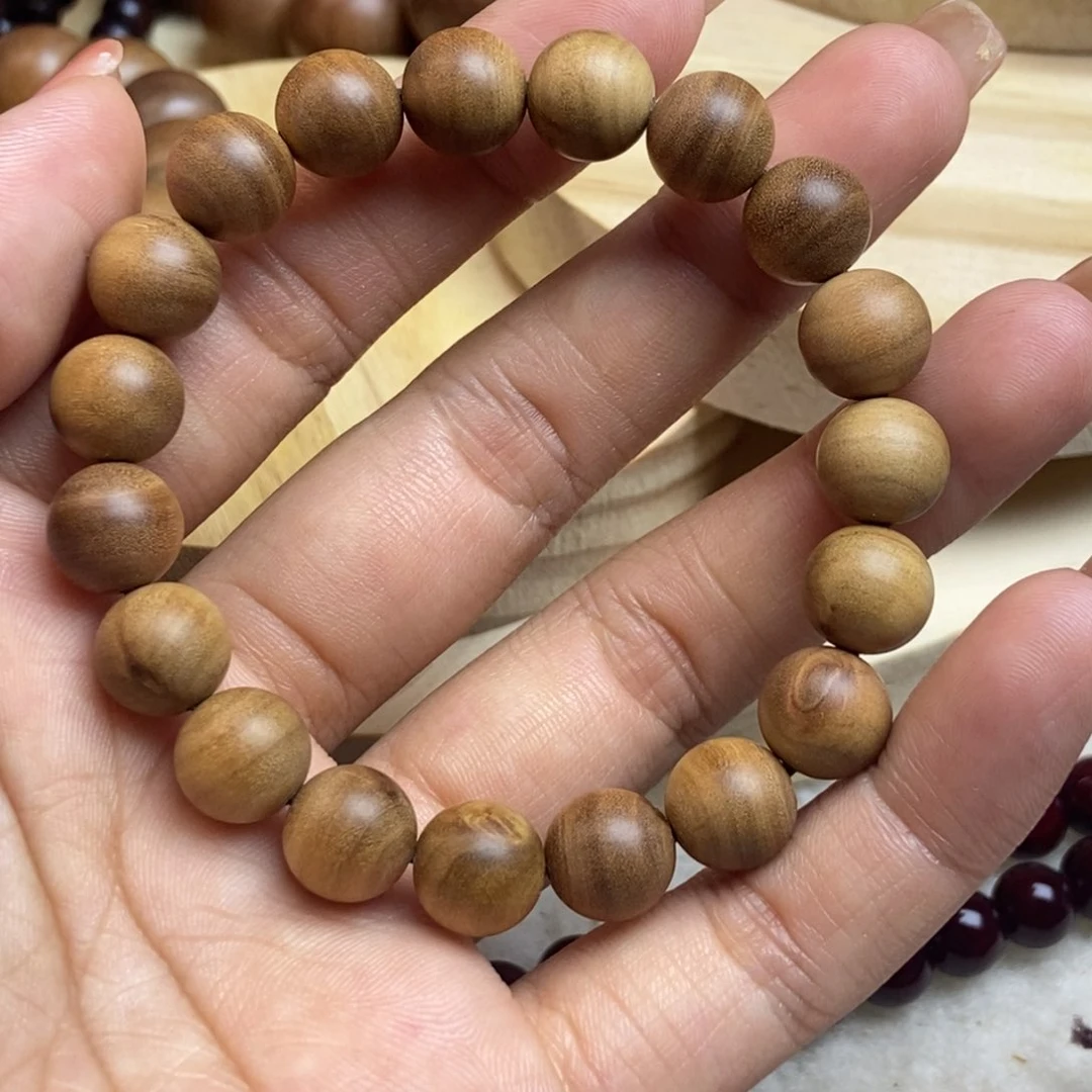 崩***塞檀香木手串/手链微瑕