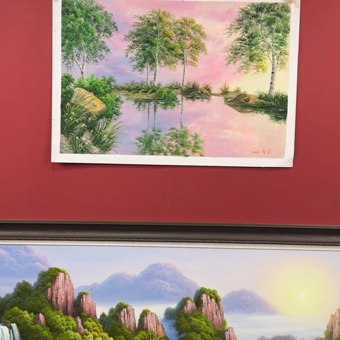 油画原创手绘油画作品