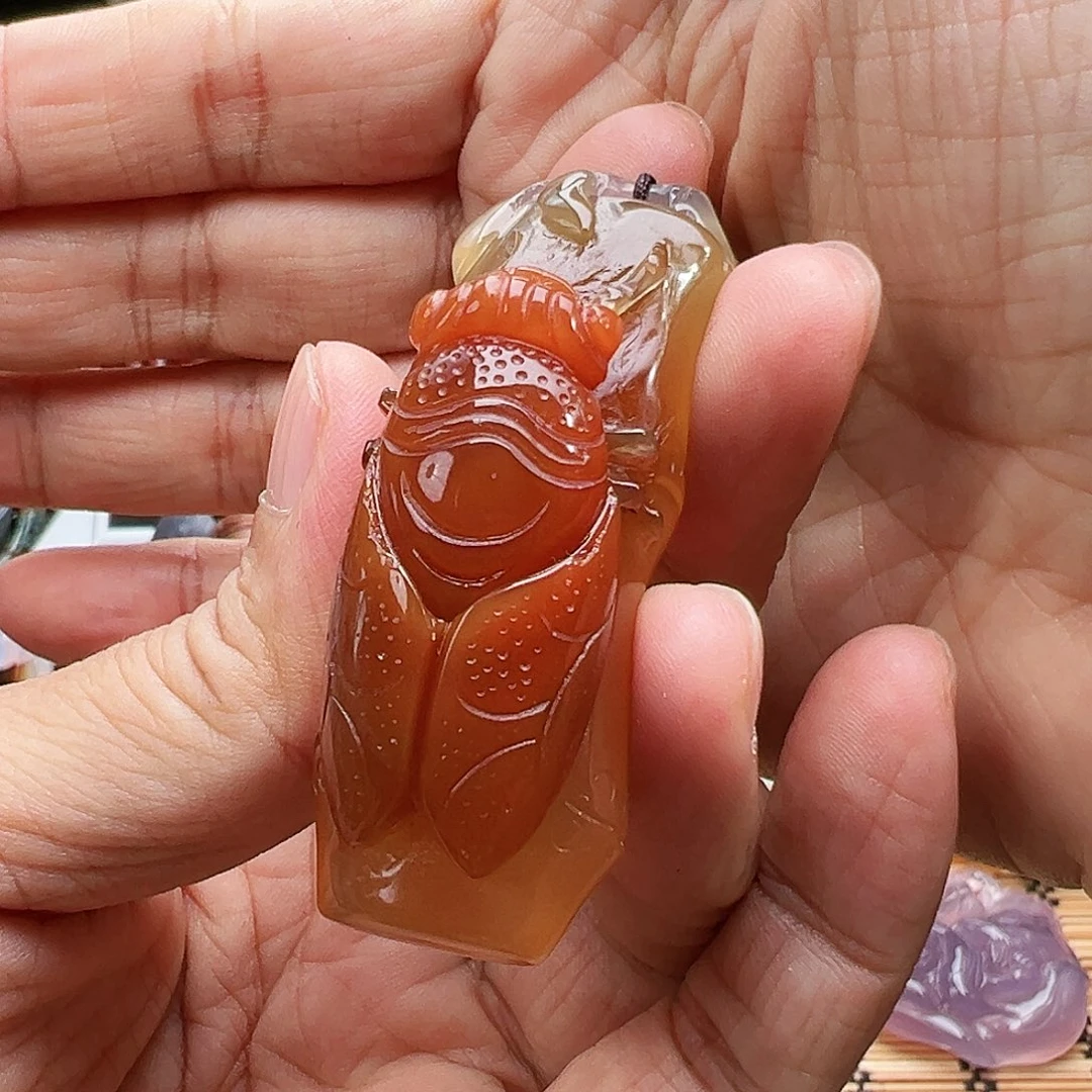 未镶嵌玛瑙/玉髓珠宝半成品
