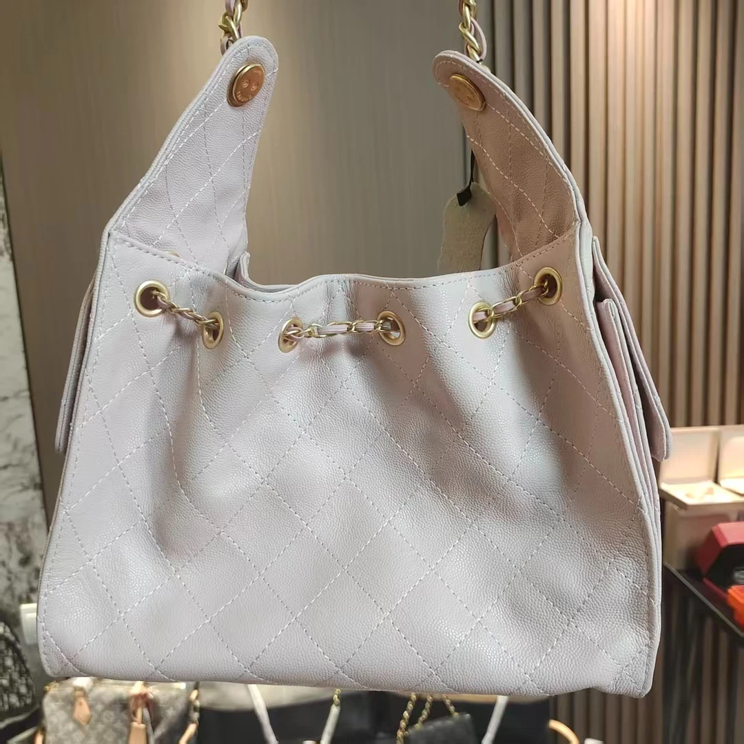 手工定制【9016 25bag粉】高端真皮时尚百搭女包