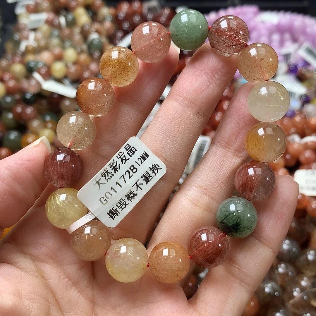 水晶手链未镶嵌，，，