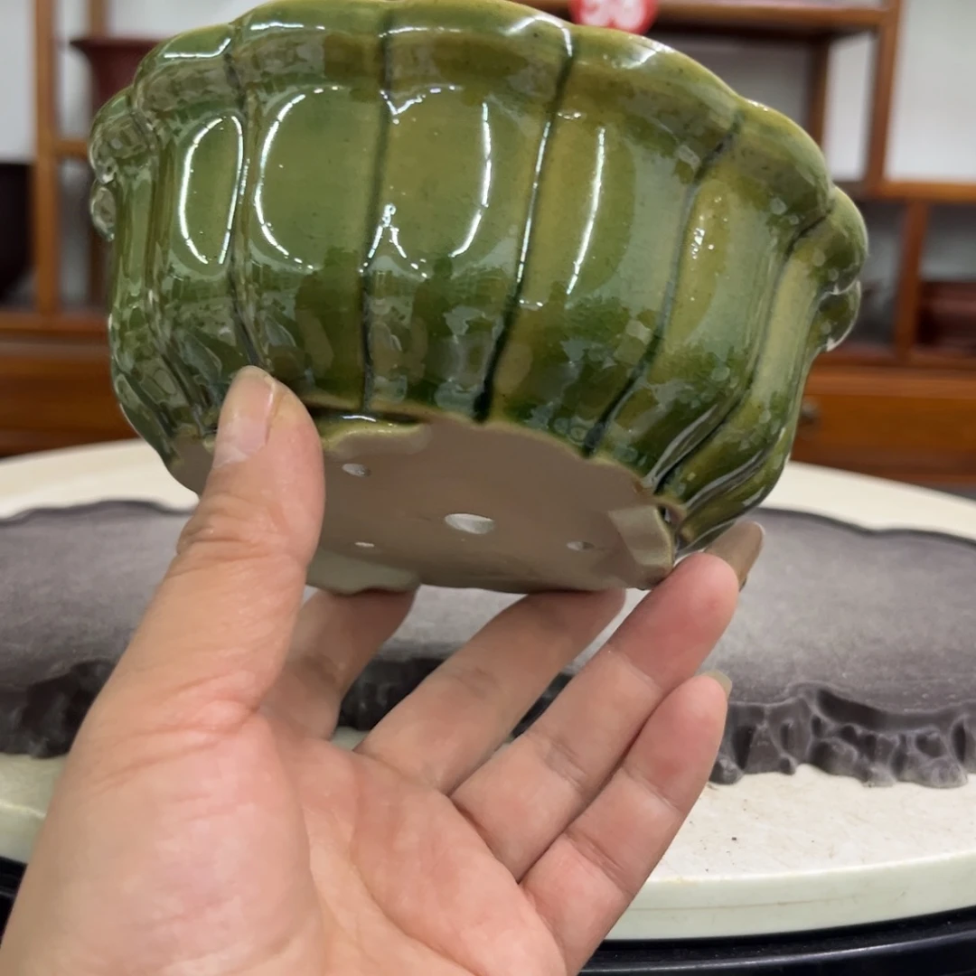 紫砂花盆瑕疵5.5-14。。。