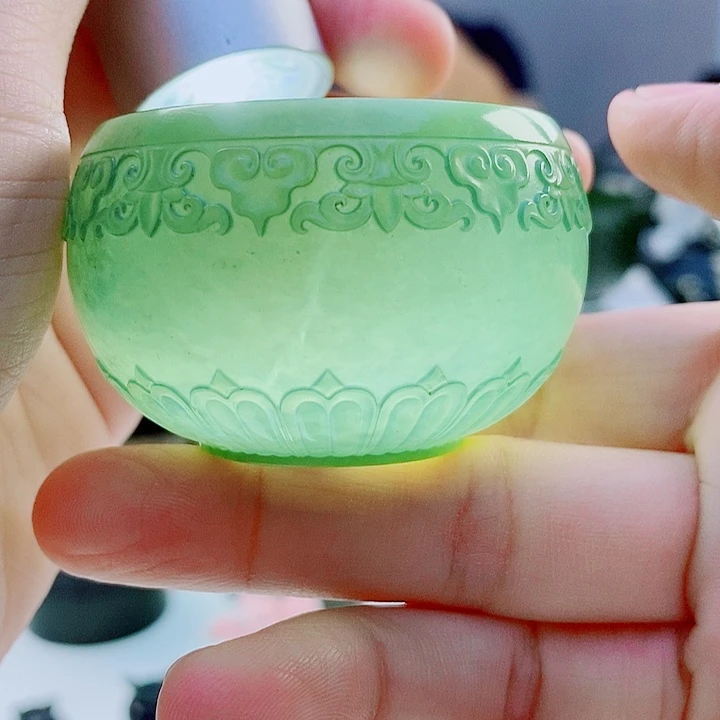 未镶嵌和田玉（青玉）把件