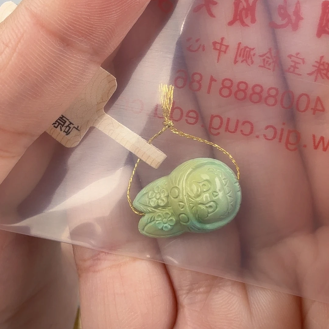 凨***夙绿松石未镶嵌珠宝奇石