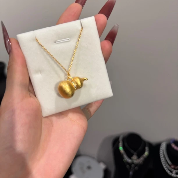 铜合金项链 高定重工款百搭设计款首饰(神秘）盒子