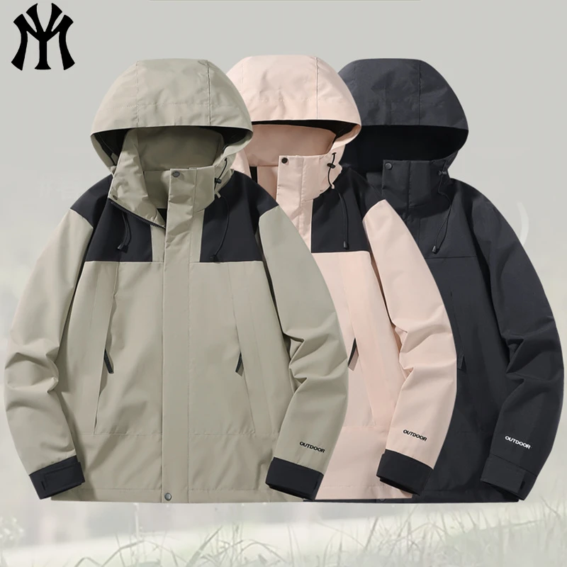 MY情侣款冲锋衣防风防水春秋款新款外套登山服户外运动男女同款