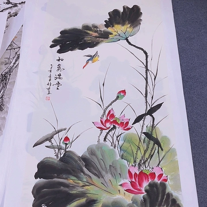 国画国画作品纯手绘作品