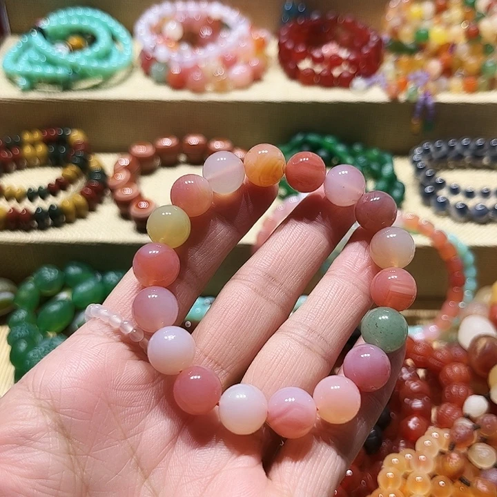 玛瑙/玉髓未镶嵌手链