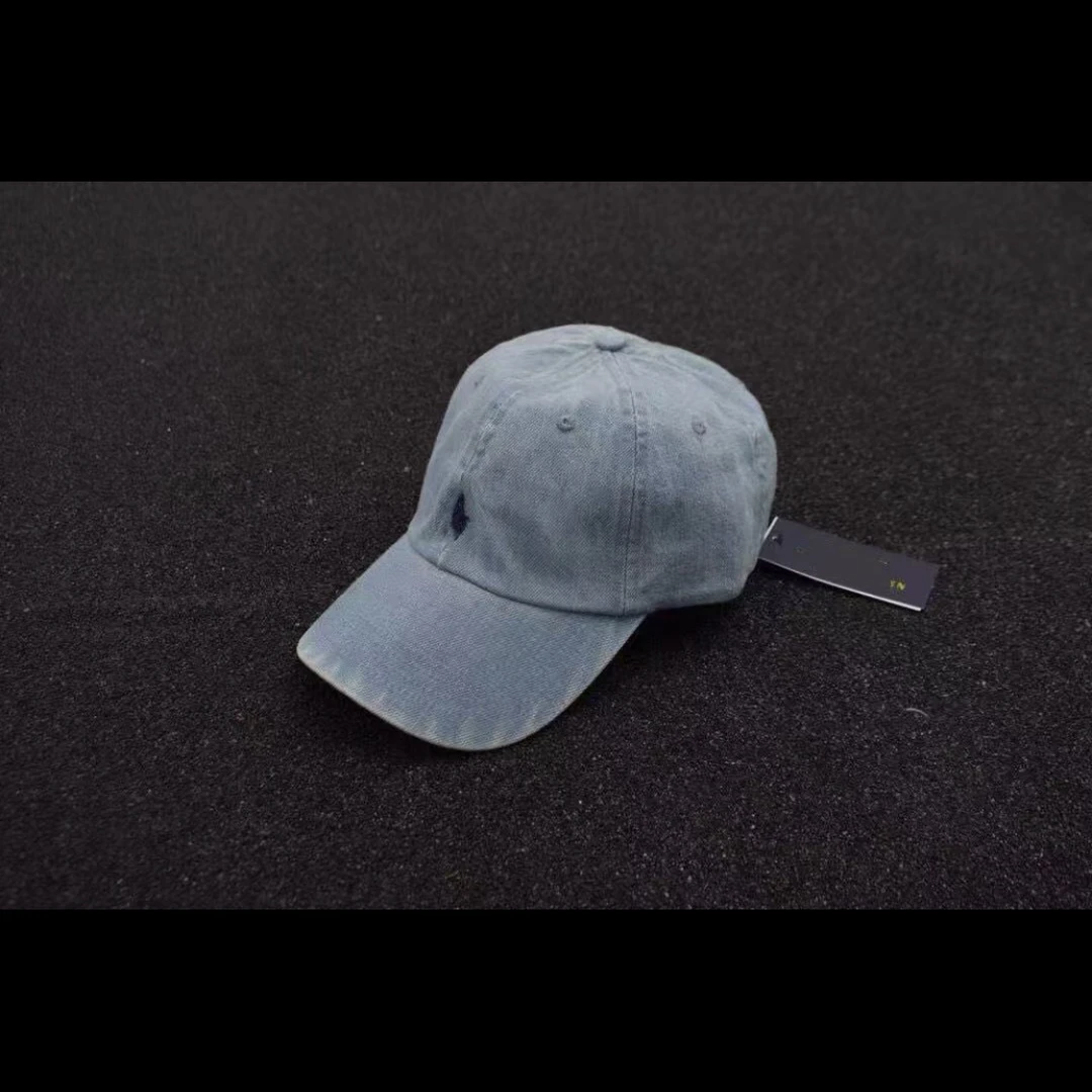 休闲男女同款牛仔色帽子