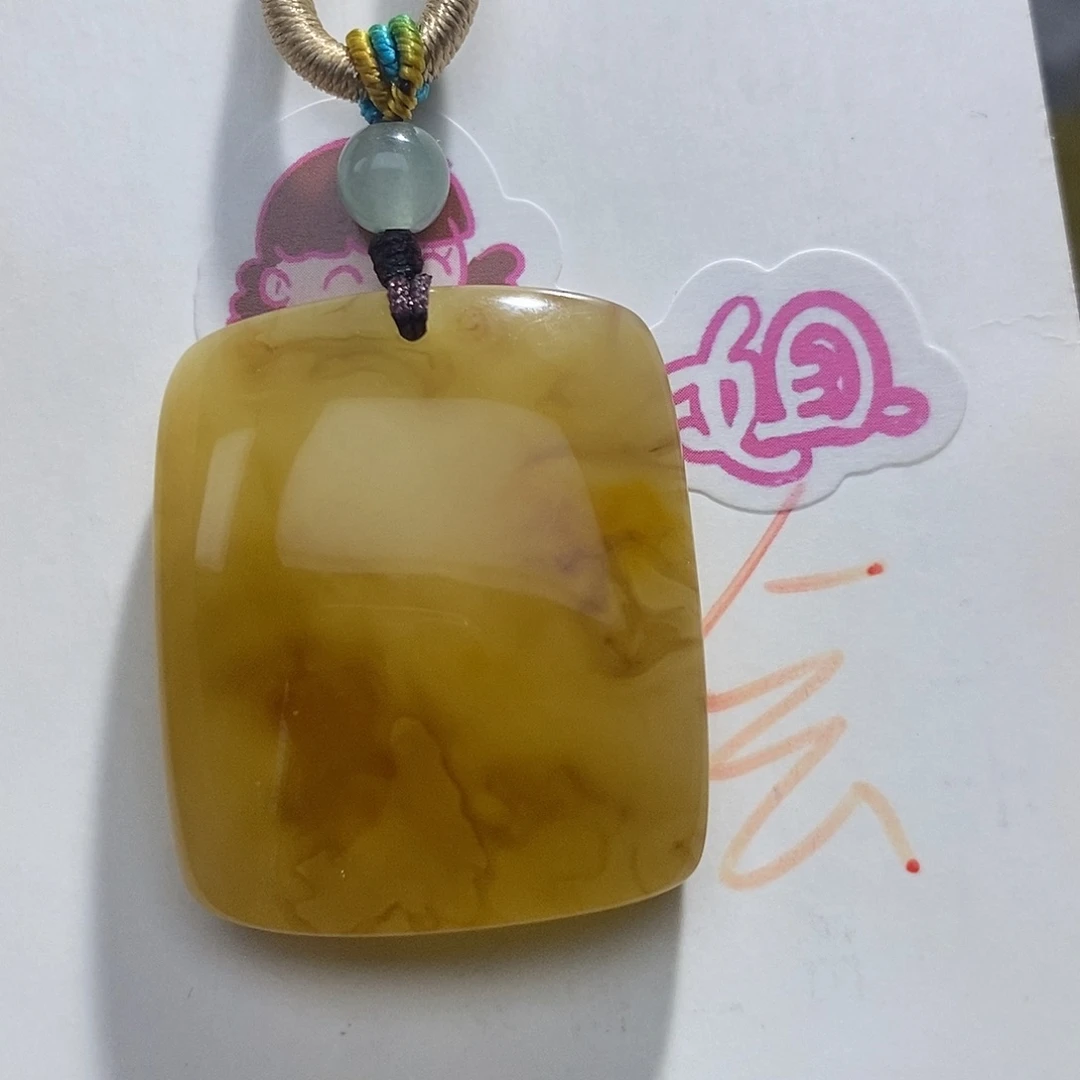 定制琥珀未镶嵌蜜蜡吊坠