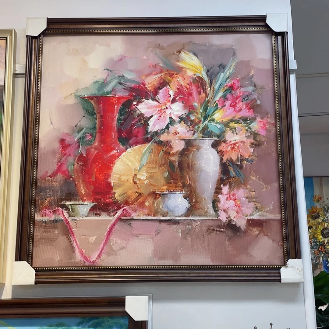 【闪购商品】油画孤品捡漏90×90含框