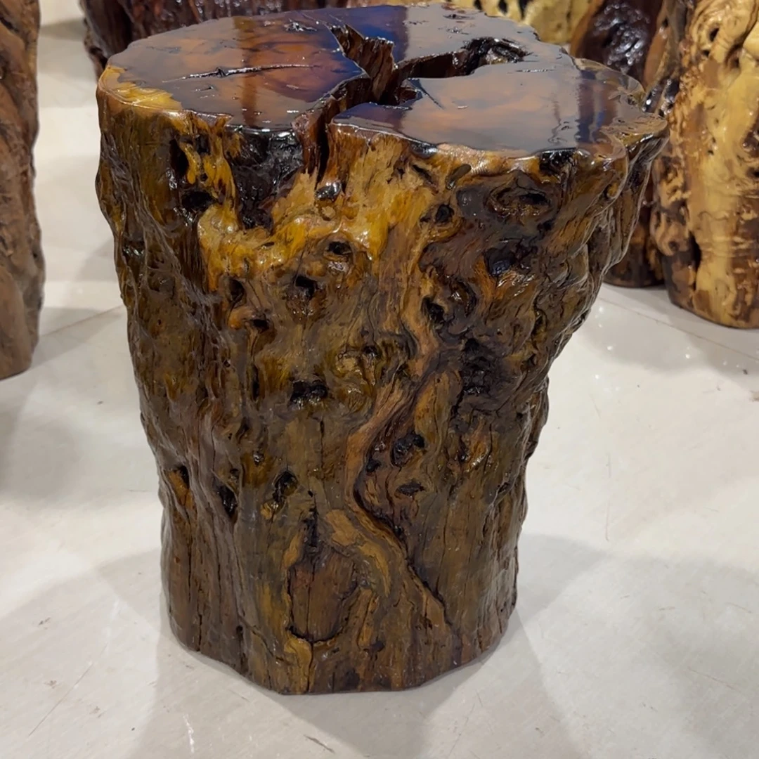 格***局龙纹鸡心枣木手工艺品