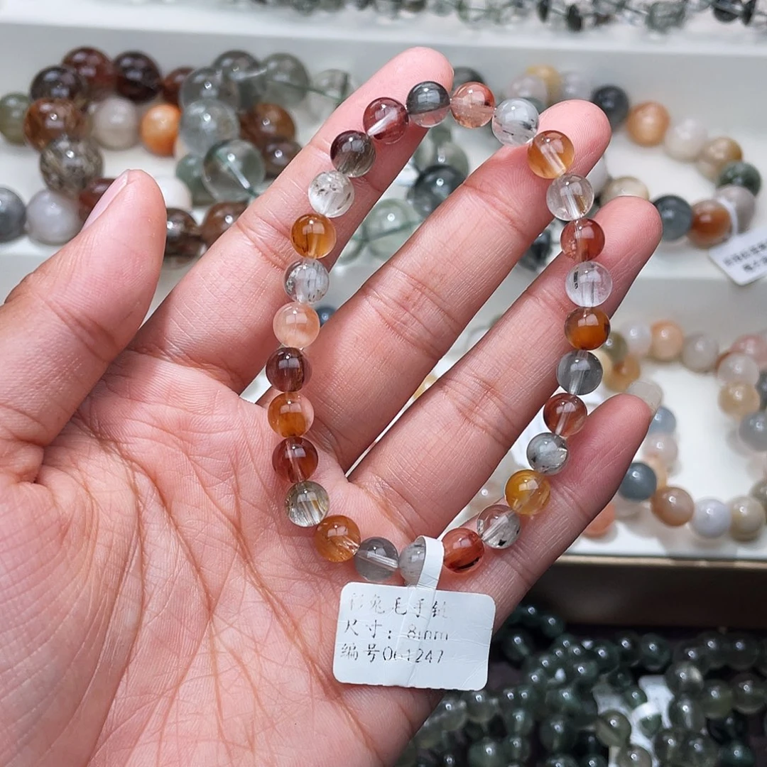 未镶嵌水晶手链水晶