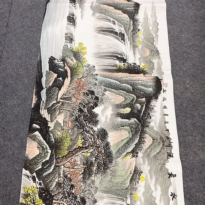 国画国画作品手绘