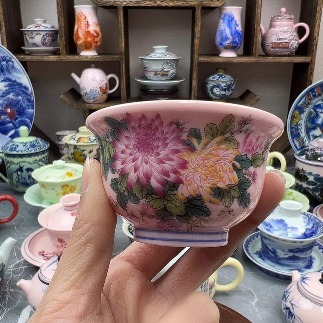 摆件陶景德镇陶瓷567老厂瓷138