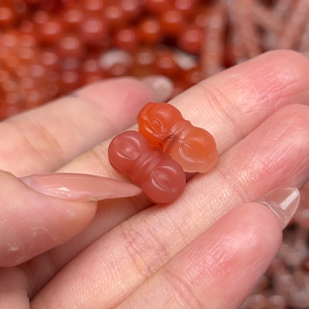 南红玛瑙未镶嵌吊坠(不含链)