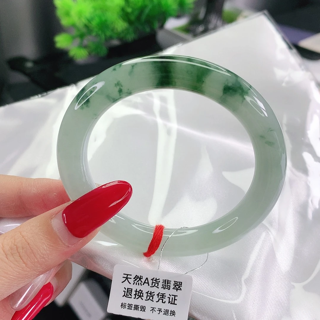 未镶嵌手镯翡翠51圈