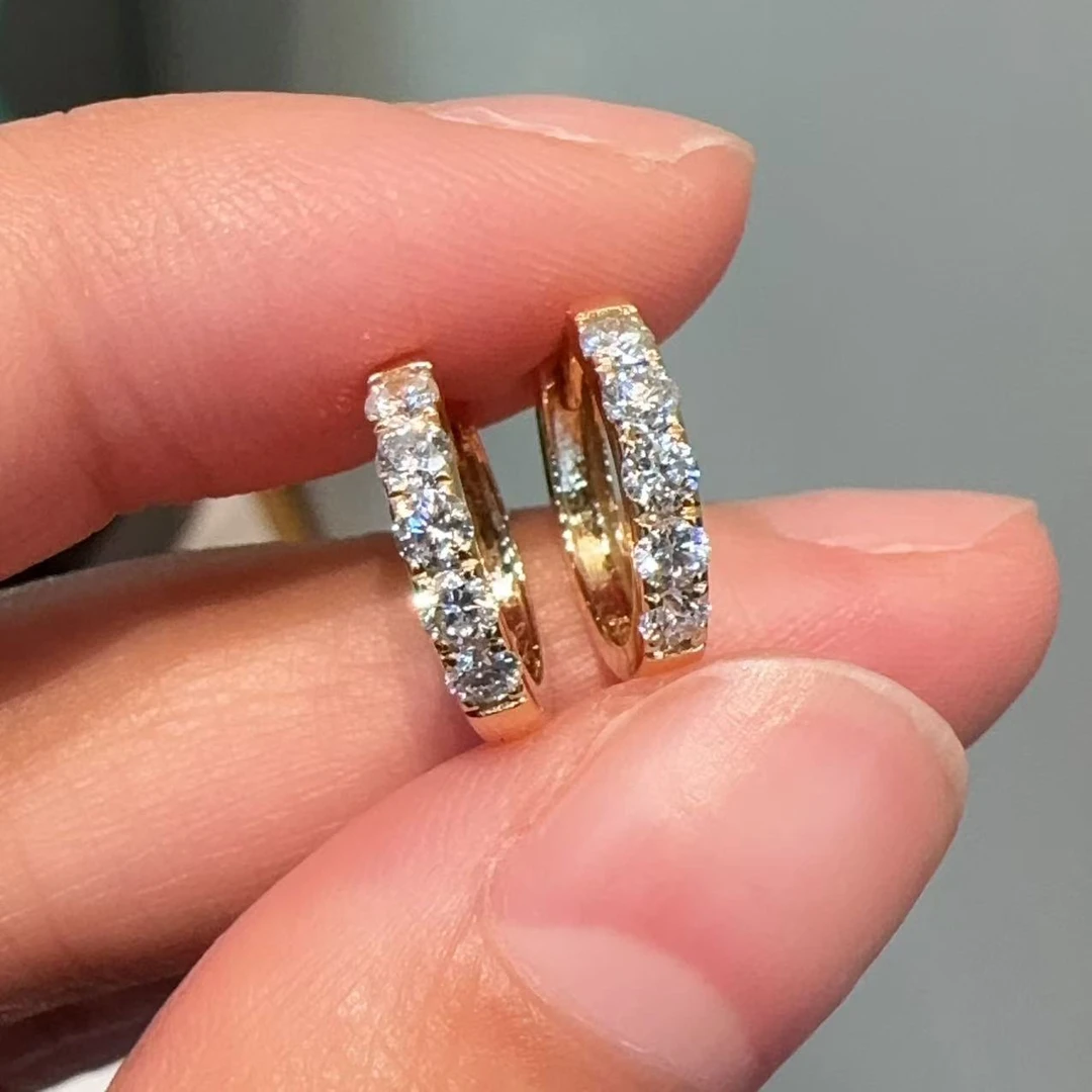 【小晗专属】五公主显眼包钻石耳包 多样性发一 经典百搭时尚简约