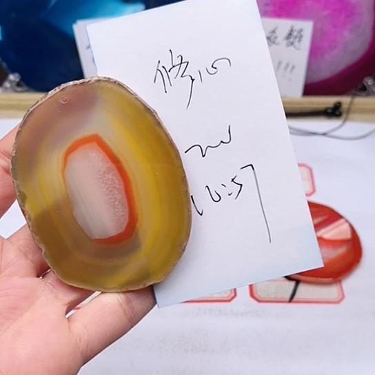 玛瑙/玉髓颈饰未镶嵌修*