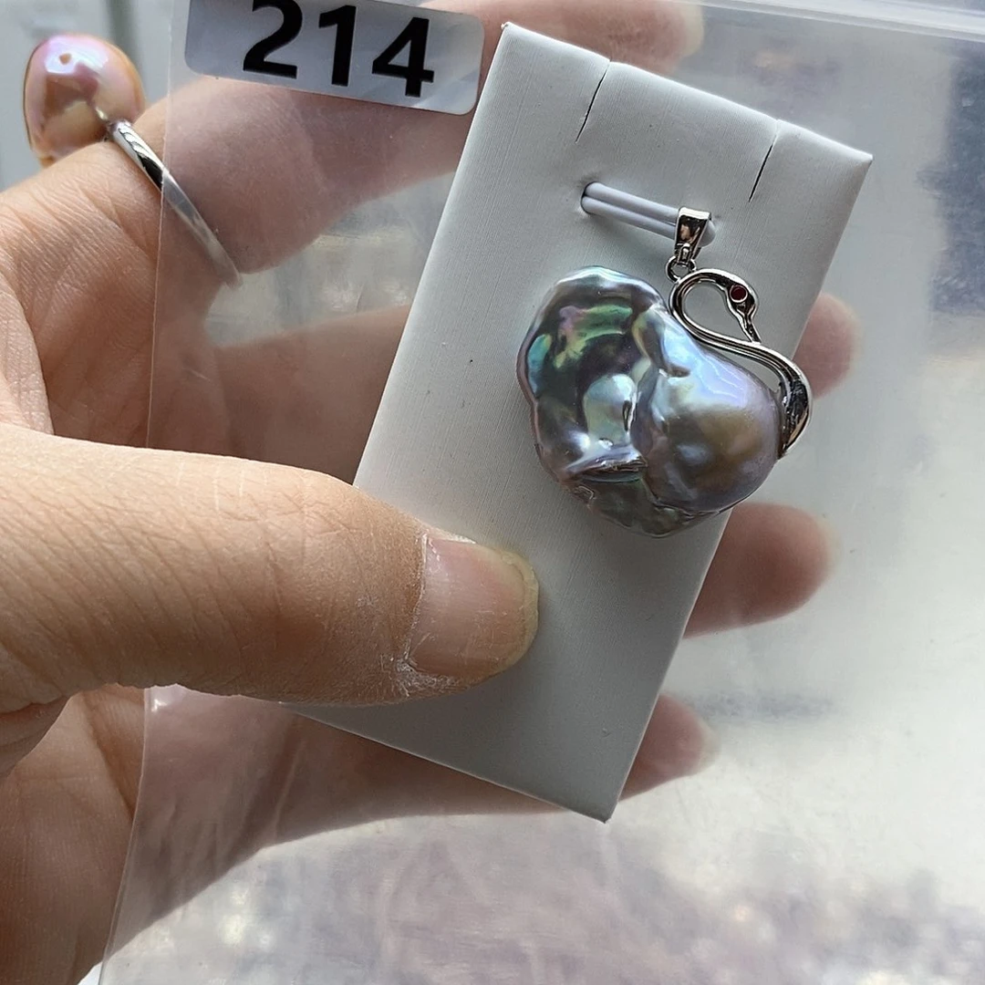 颈饰合金淡水珍珠