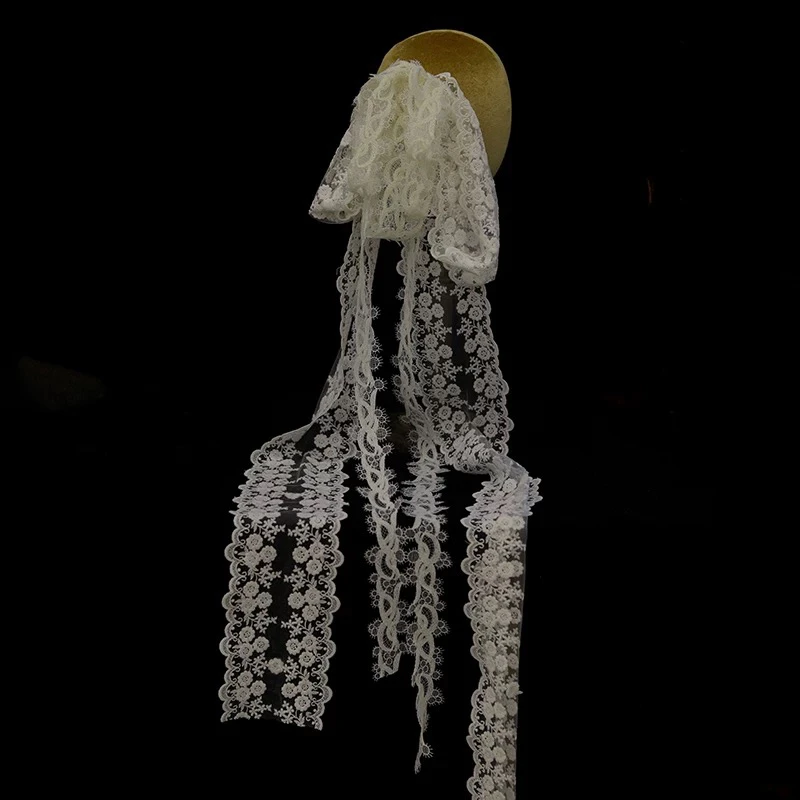 HY419喜看原创手作蝴蝶结新娘头饰