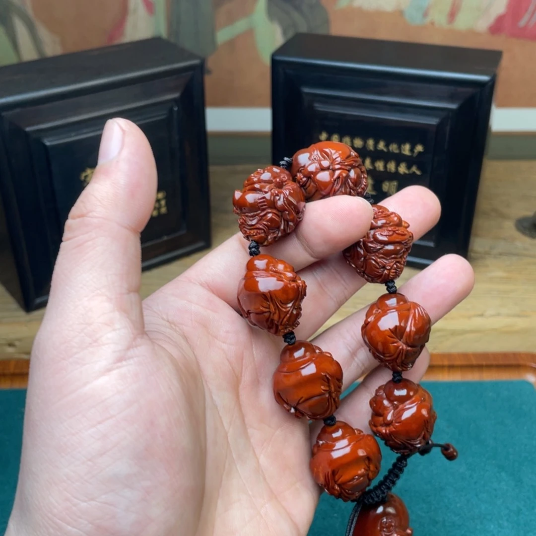 橄榄核手串今**你弥勒表弟回血妙