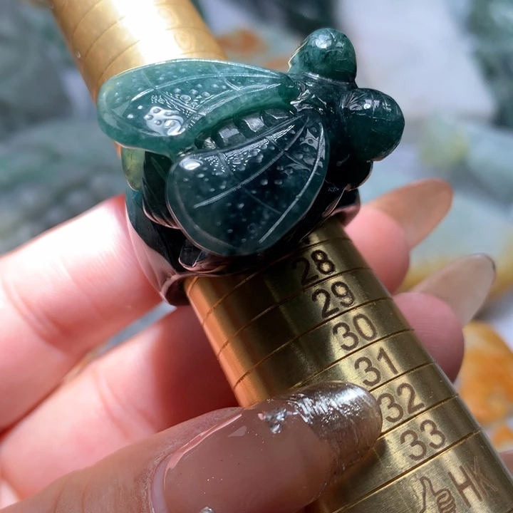 翡翠未镶嵌颈饰保真天然A货翡翠