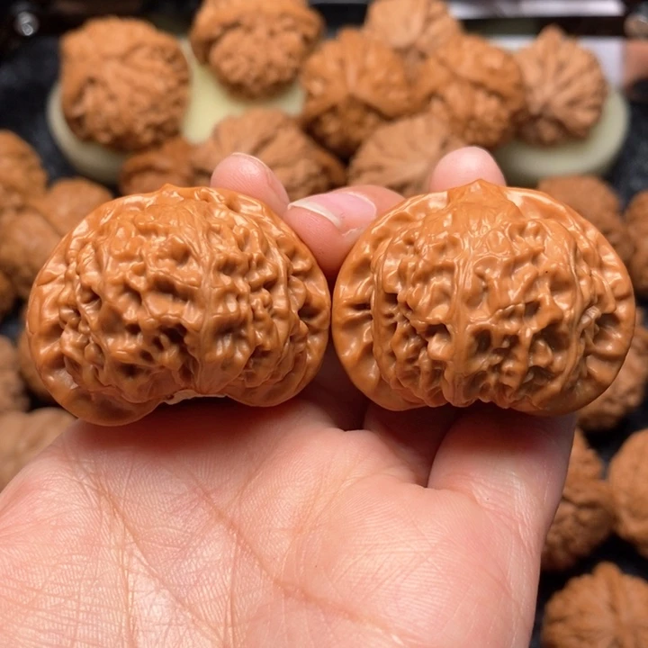 文玩核桃把件精品宫灯40