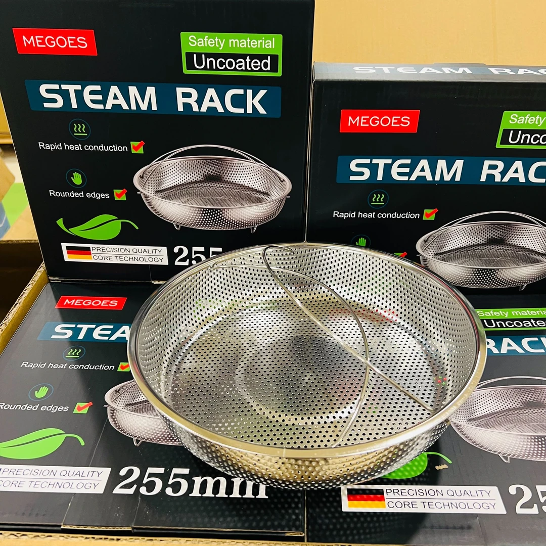 【柒佑】MEGOES 多功能不锈钢提篮蒸架 25.5cm