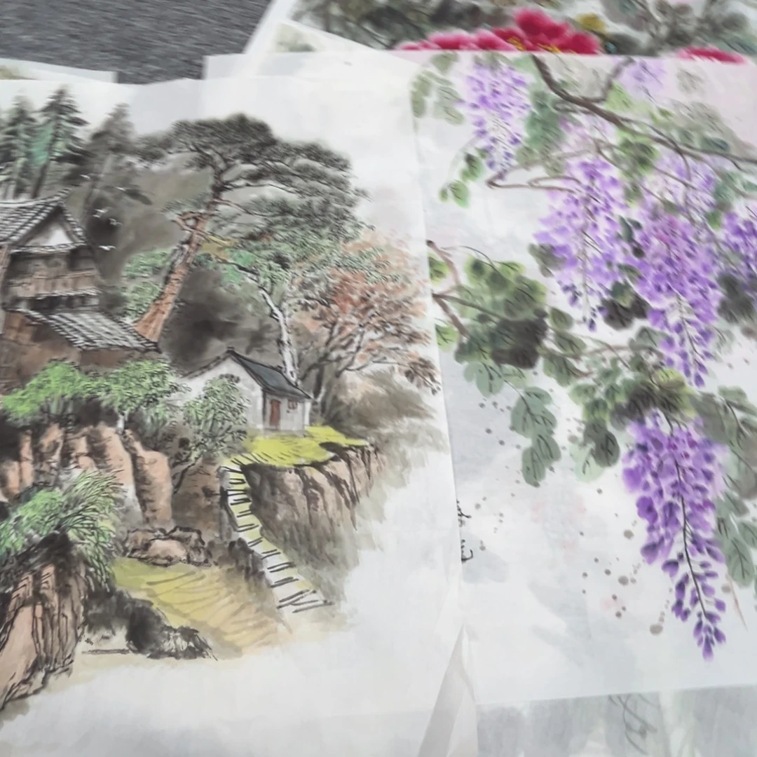 矮***肥国画绘画作品多次