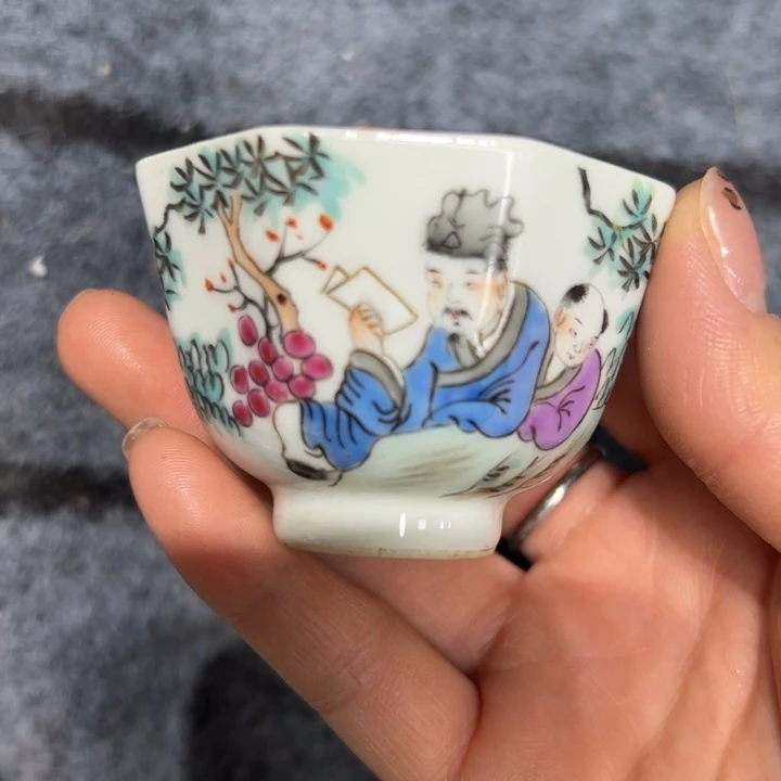 百***乐陶摆件景德镇陶瓷杯/碟