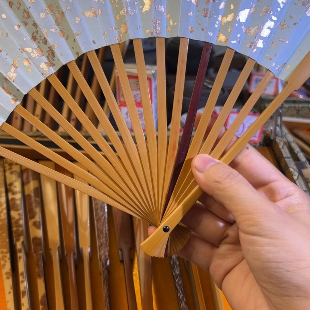 扇子回血王宝明马牙跳色小骨十六单青