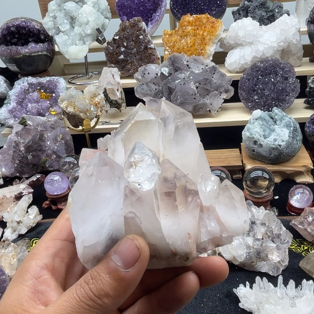 未镶嵌水晶珠宝半成品