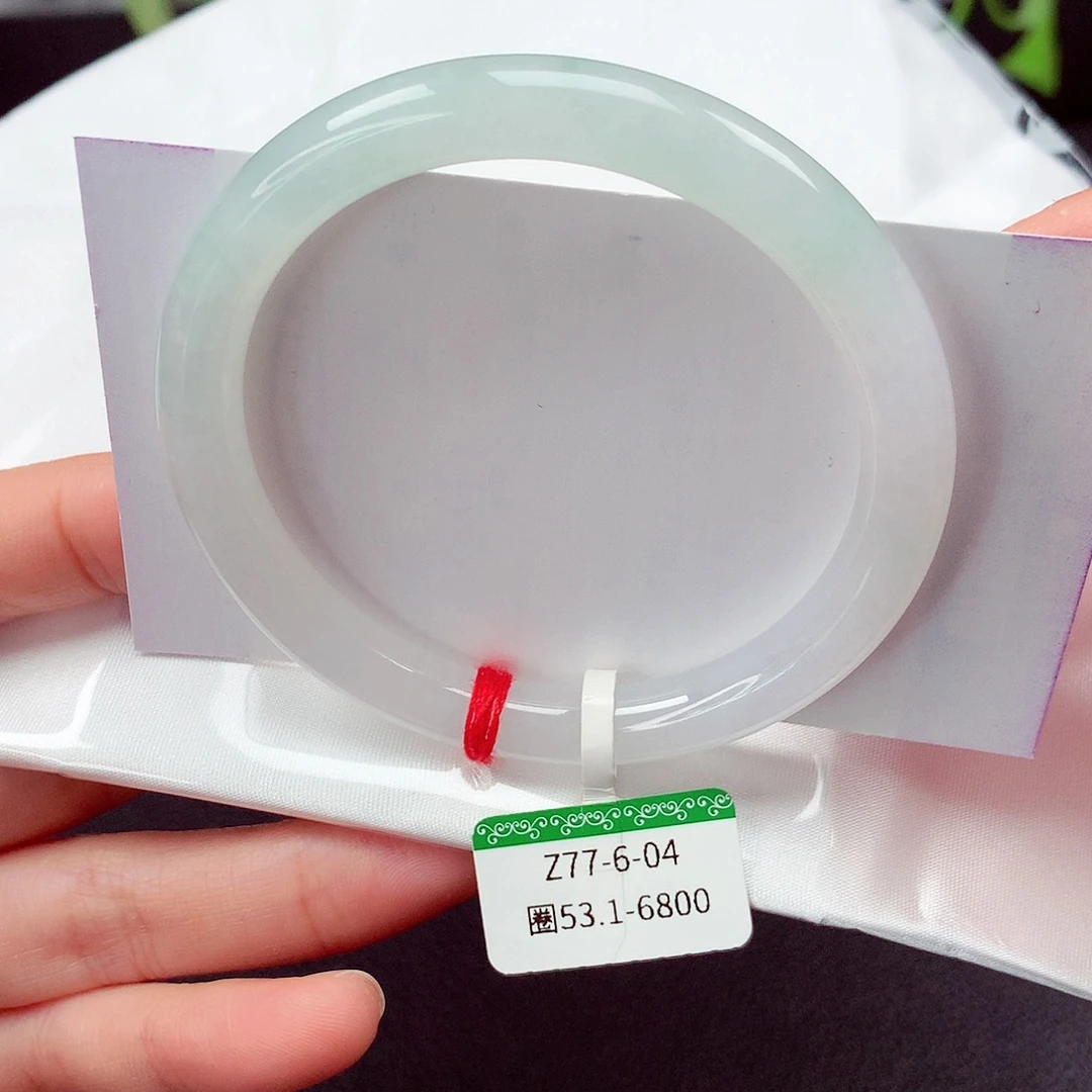 翡翠未镶嵌手镯缅甸天然翡翠手镯