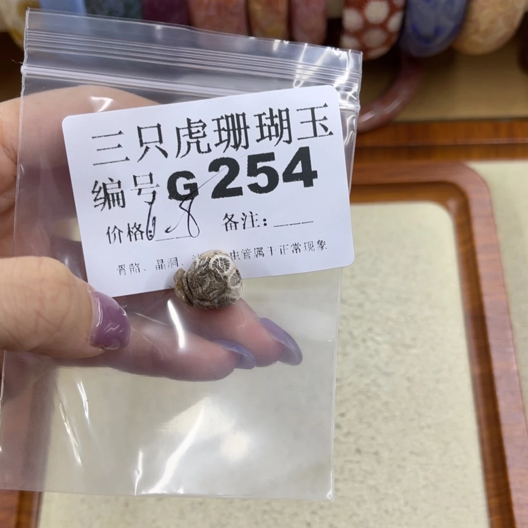 陈***羽未镶嵌h硅化珊瑚（珊瑚玉）
