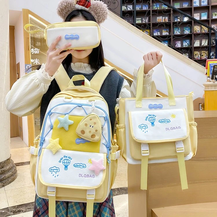 书包女小学初中生高颜值三到六年级女孩可爱高中生新款双肩包背包