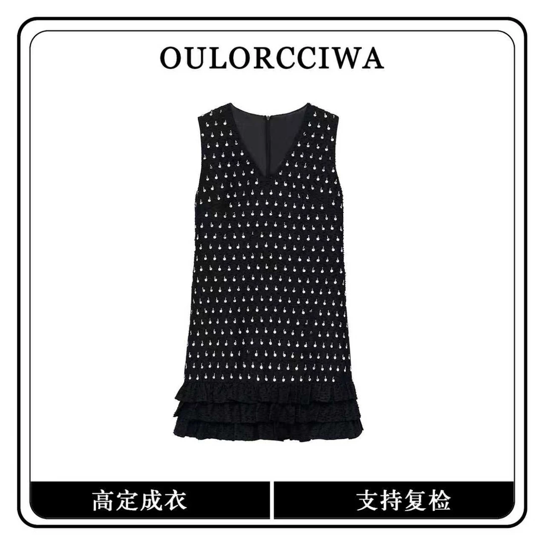 【VIP49】早秋连衣裙时尚套装裙子时尚小香风女装法式OLQW-1789