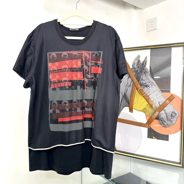 99新 DIOR/迪奥 男款休闲体恤，XL码
