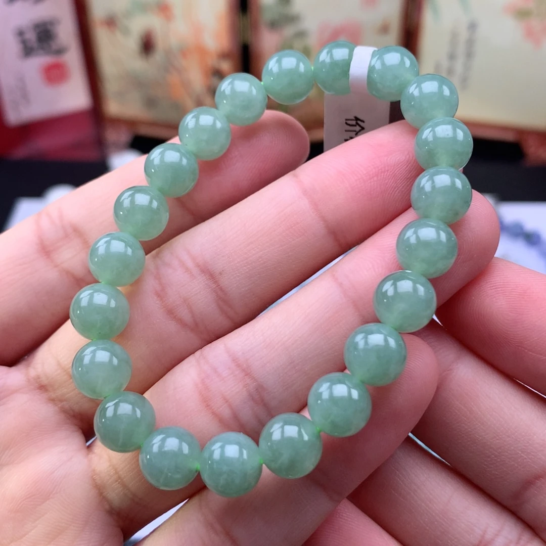翡翠未镶嵌手链卡9