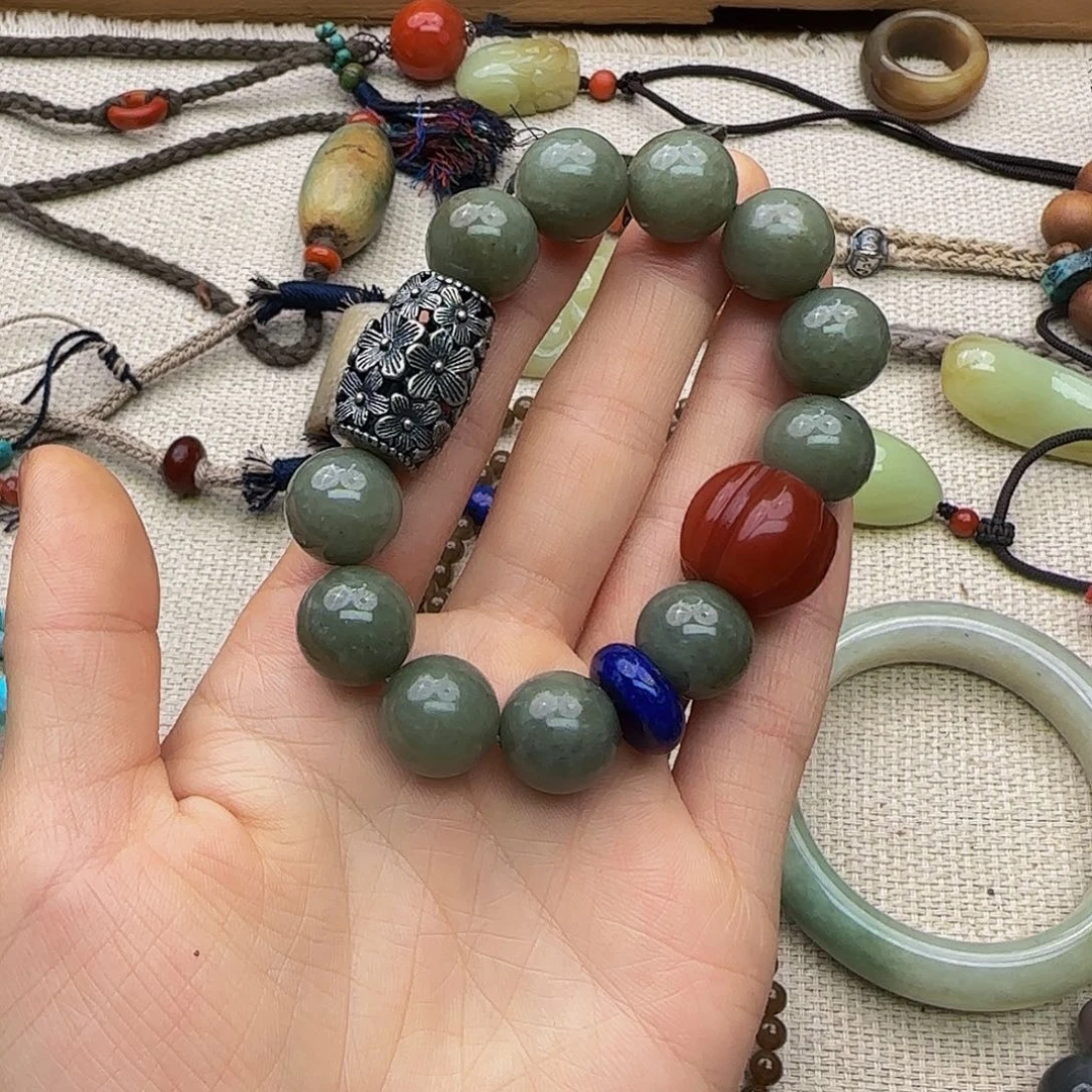 手链未镶嵌和田玉