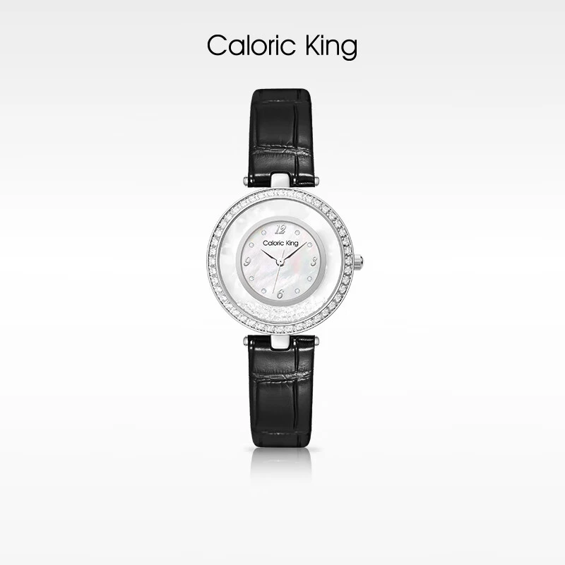 CaloricKing快乐星钻系列时尚气质百搭手表女款五金女孩