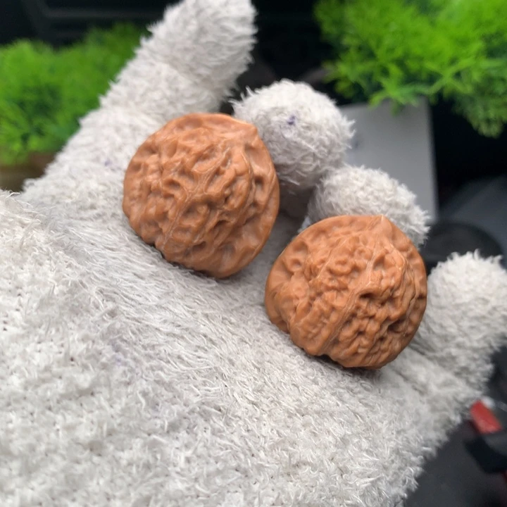 吊坠文玩核桃34门头沟元宝