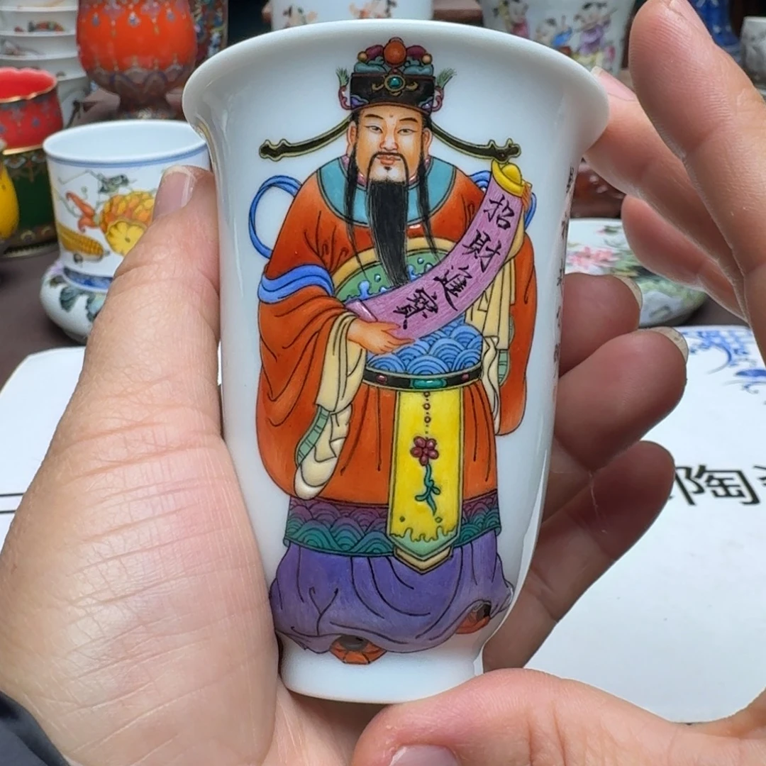 景德镇手工手绘展示