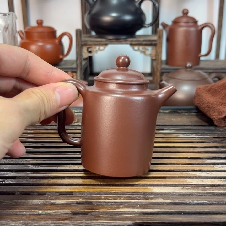 茶壶紫砂原矿紫砂手工制作