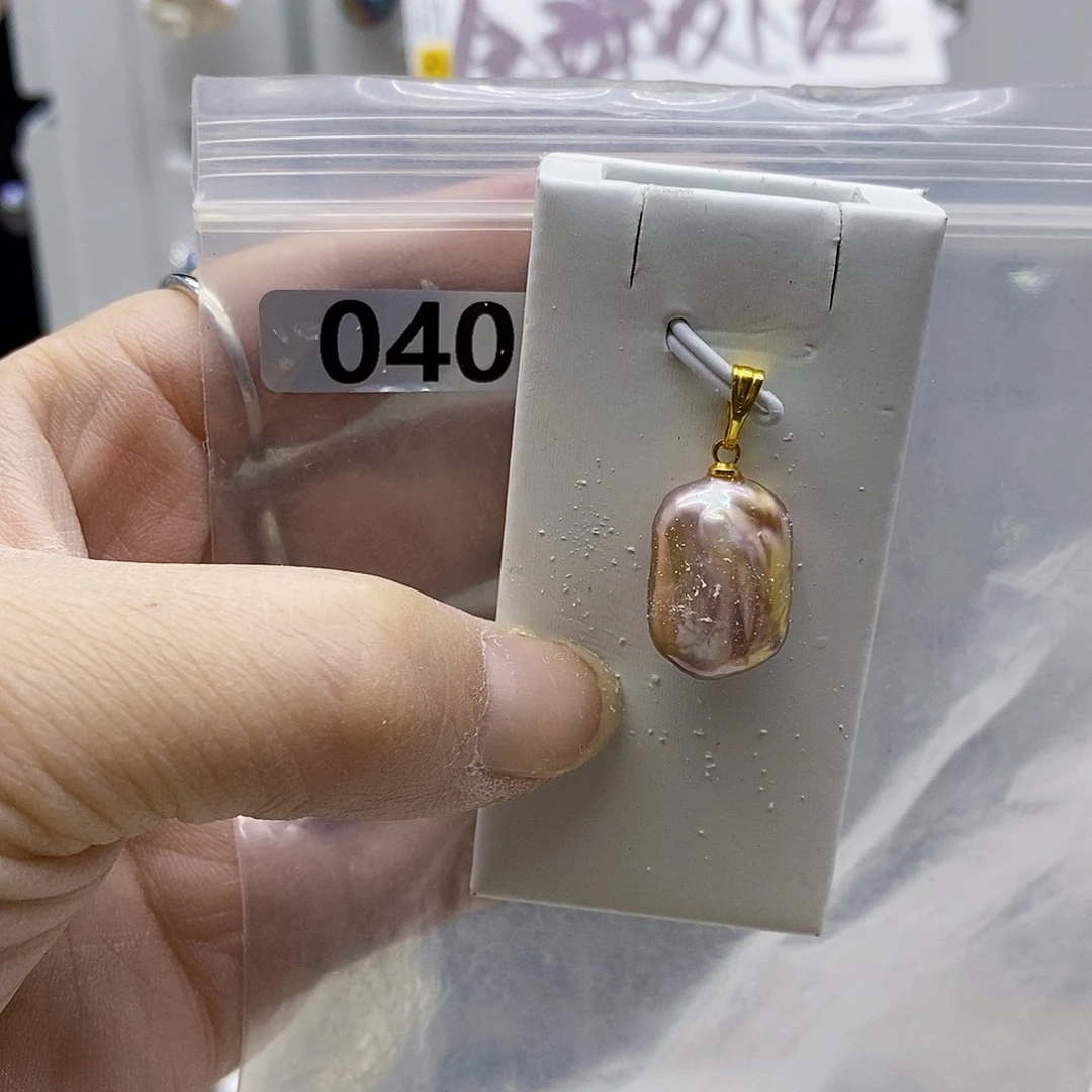 颈饰合金淡水珍珠