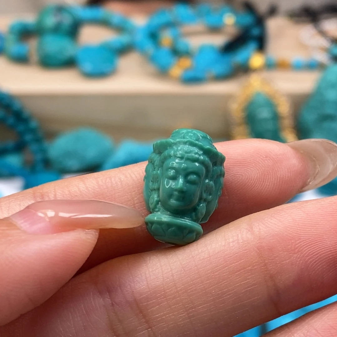 未镶嵌绿松石挂件