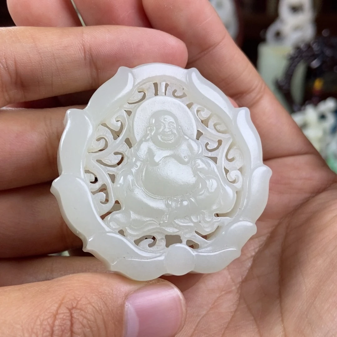 和田玉挂件未镶嵌