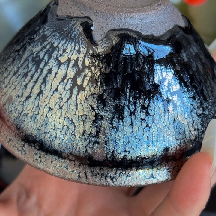 抱***拙茶盏龙窑柴烧手工制作