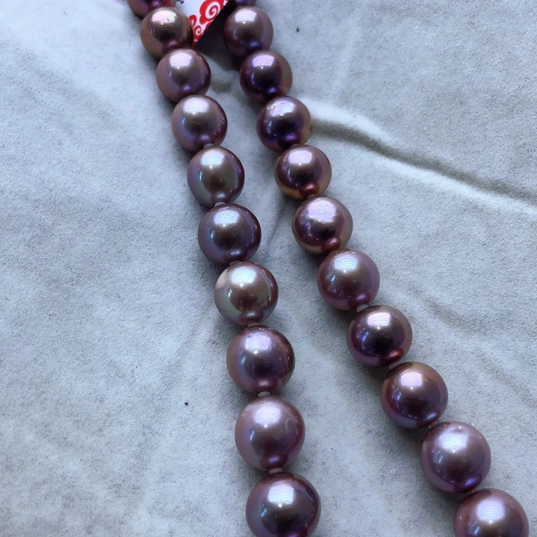 淡水珍珠颈饰银S925镶嵌